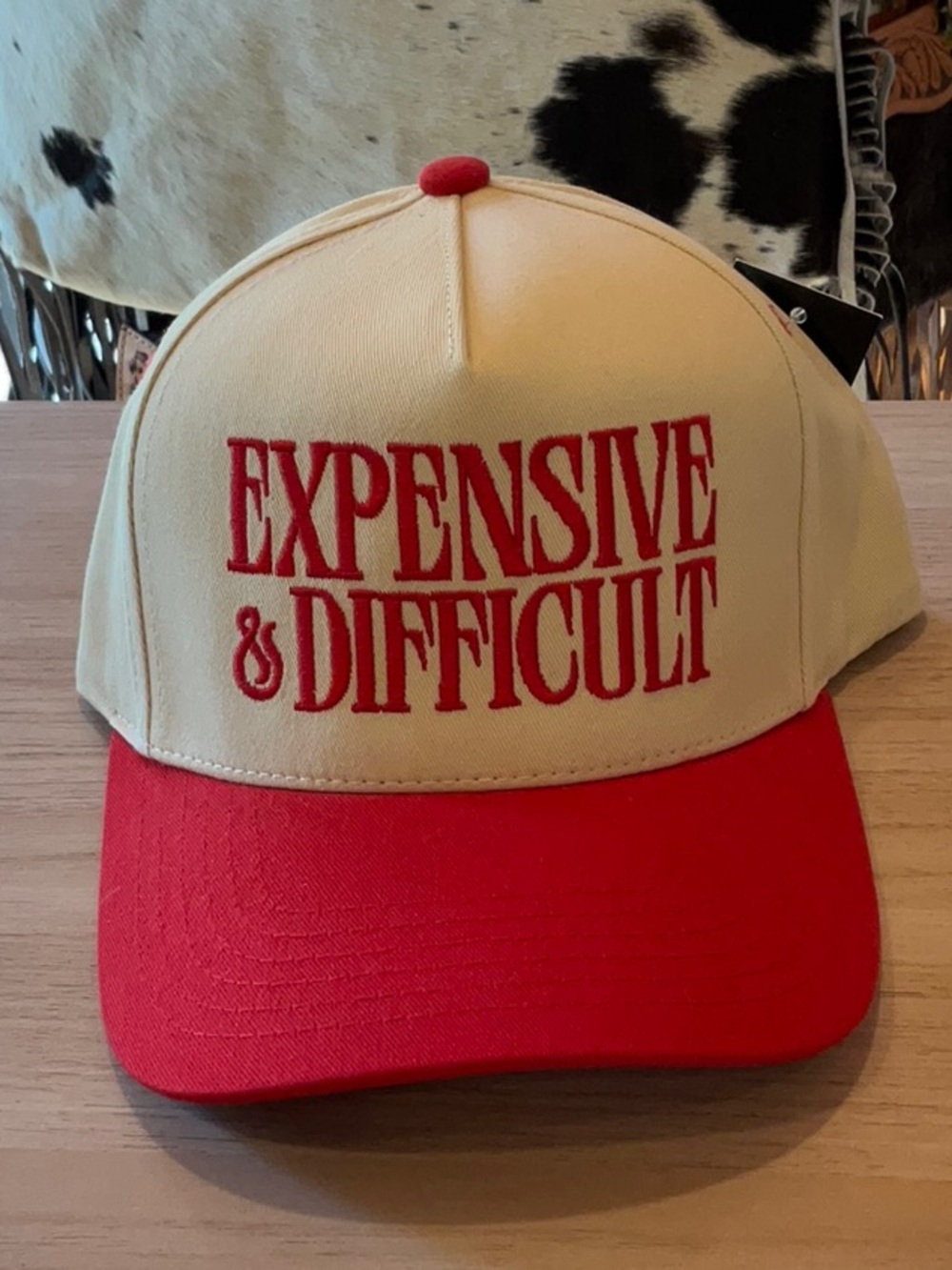 RED E & D TRUCKER HAT